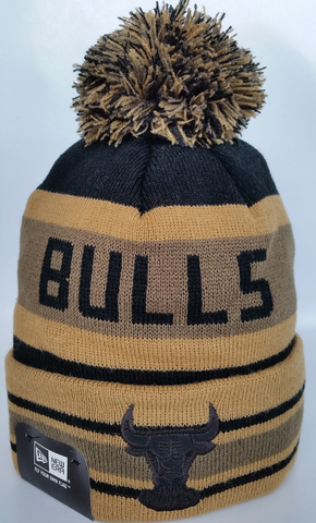 Chicago Bulls Fashion Jake Leather Patch Toque