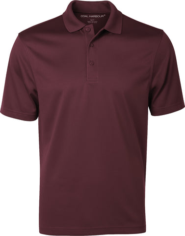 COAL HARBOUR® Snag Proof Sport Shirt Maroon