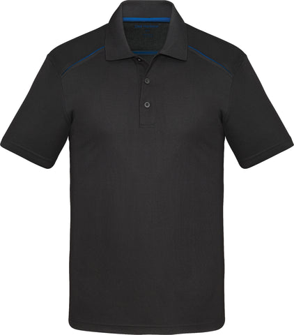 COAL HARBOUR® Snag Resistant Contrast Inset Sport Shirt Black Royal