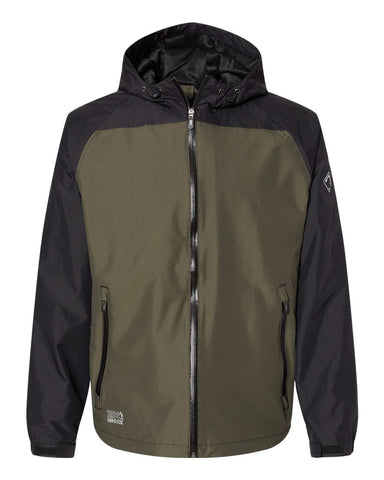 DRI DUCK - Torrent Waterproof Hooded Jacket Olive Black