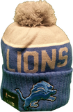 Detroit Lions Sideline Knit Pom Toque
