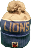 Detroit Lions Sideline Knit Pom Toque