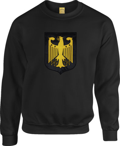 Germany Shield Crew Neck Sweater Black