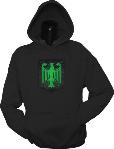 Germany Shield Hoodie Black Green