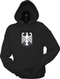 Germany Shield Hoodie Black White