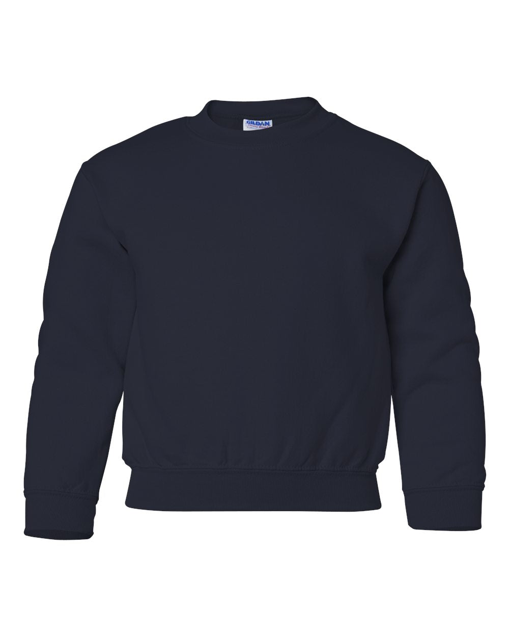 Gildan Heavy Blend Youth Crewneck Sweatshirt Black XS