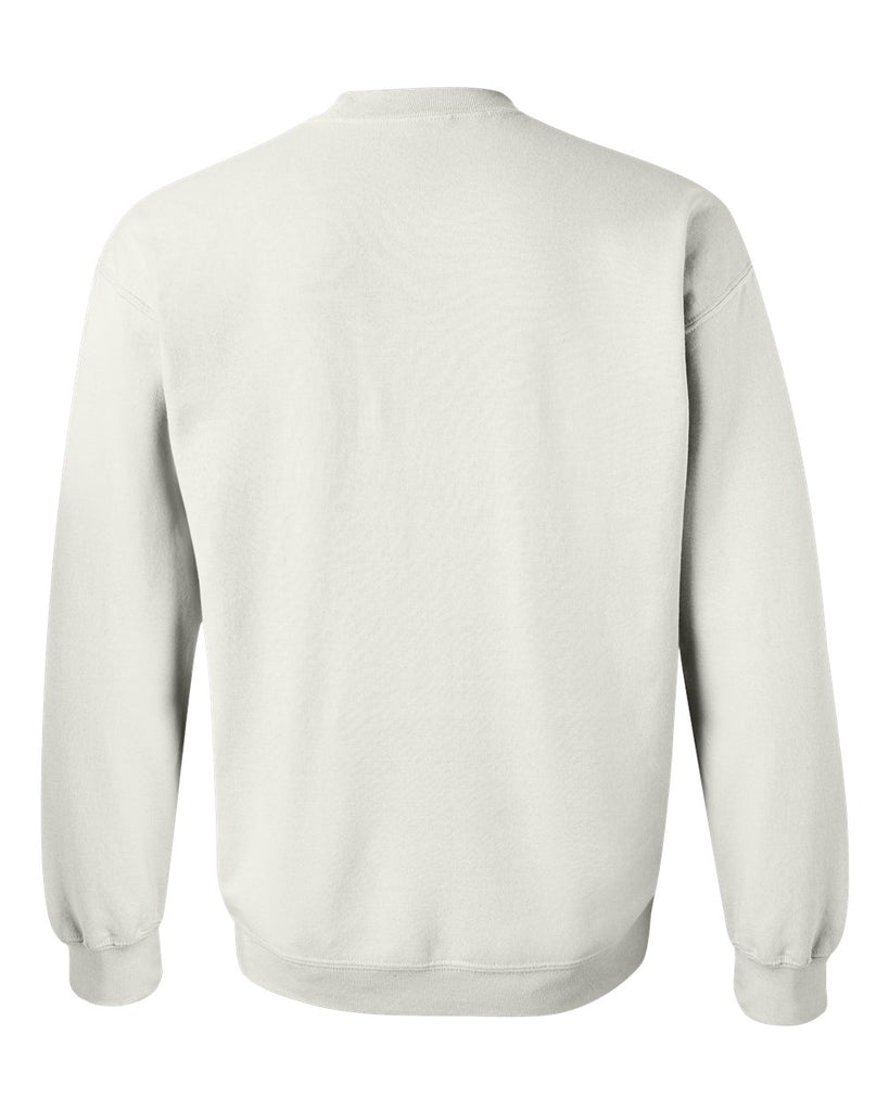 Gildan Heavy Blend Crewneck Sweatshirt White More Than Just Caps Clubhouse