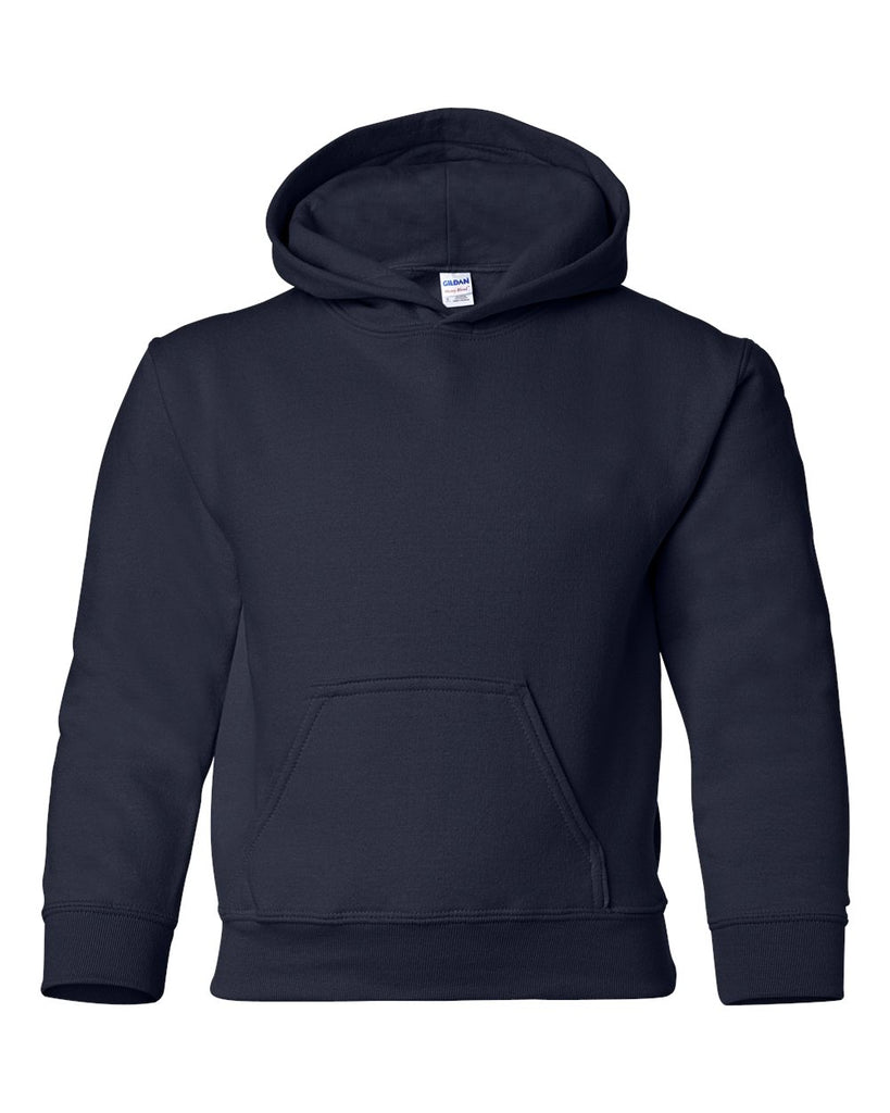 Gildan navy shop blue hoodie