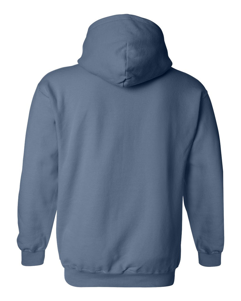 Blue gildan hoodie deals