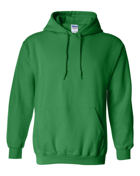 Gildan Heavy Blend™ Hooded Sweatshirt Irish Green – More Than