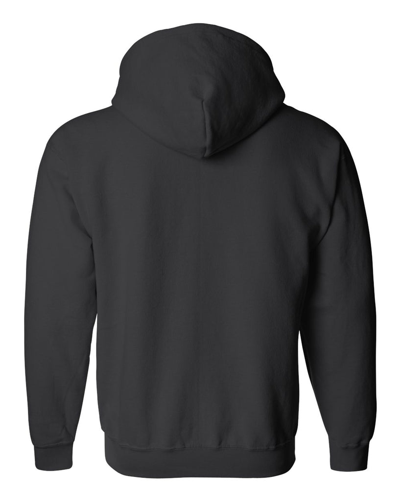 Gildan Heavy Blend Full Zip Hooded Sweatshirt Black More Than Just Caps Clubhouse
