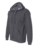 Gildan - Heavy Blend™ Full Zip Hooded Sweatshirt Dark Heather
