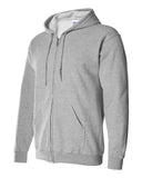 Gildan - Heavy Blend™ Full Zip Hooded Sweatshirt Sport Grey