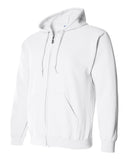 Gildan - Heavy Blend™ Full Zip Hooded Sweatshirt White