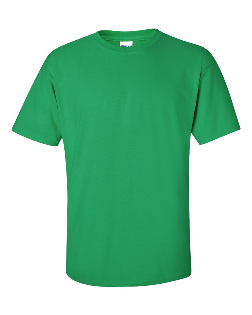Gildan Men's Ultra Cotton T-Shirt – Soft, Heavyweight Tee In Irish Green, Size X-Large - View #6