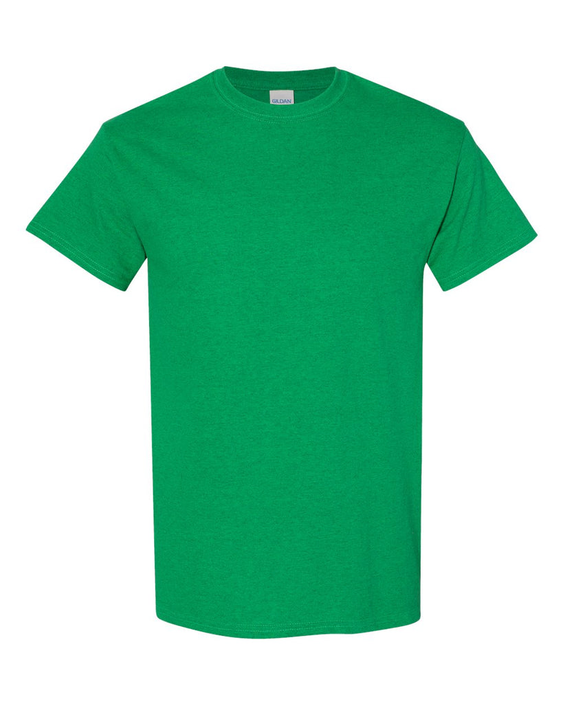 Gildan T-Shirt Uomo Ultra Cotton – Colore Orchidea/Jadedome, Taglia M – 100% Cotone, Prelavata, Doppio Ago, Giromanica Nastrato