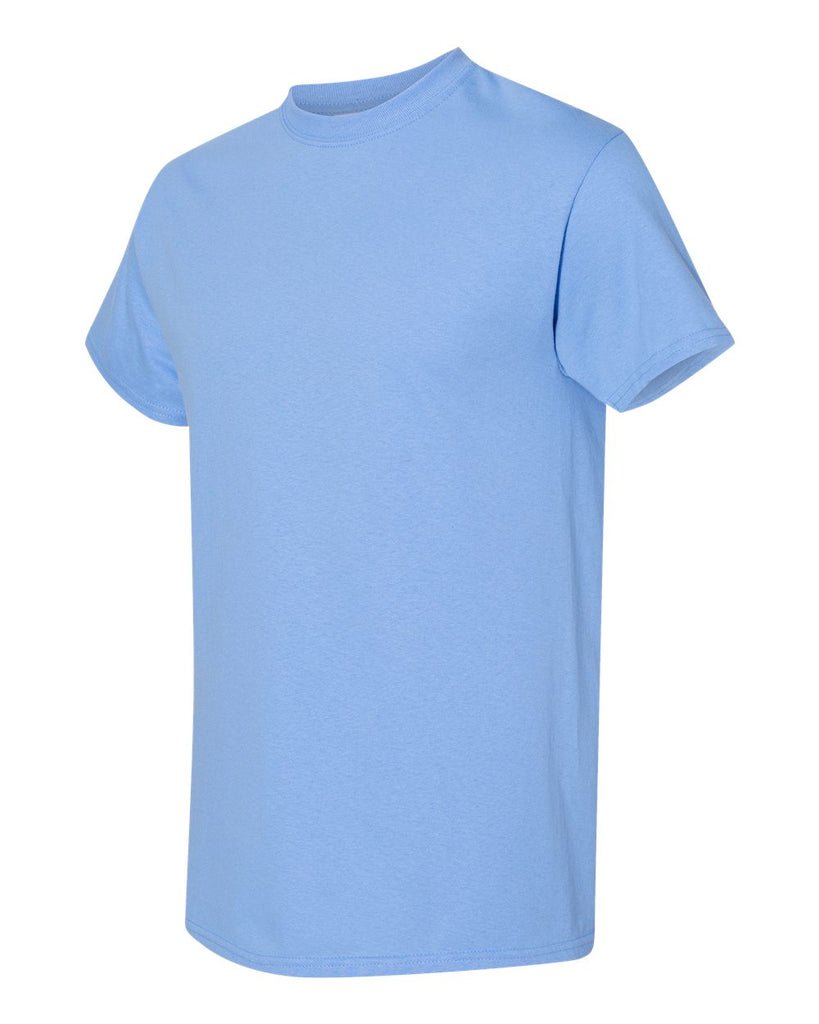 Gildan Classico Maglietta Uomo 100% Cotone – Confezione Da 2, Colori Indigo E Carolina