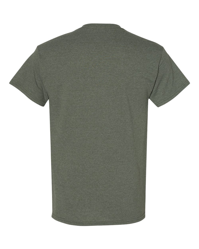 Gildan military green t shirt clearance