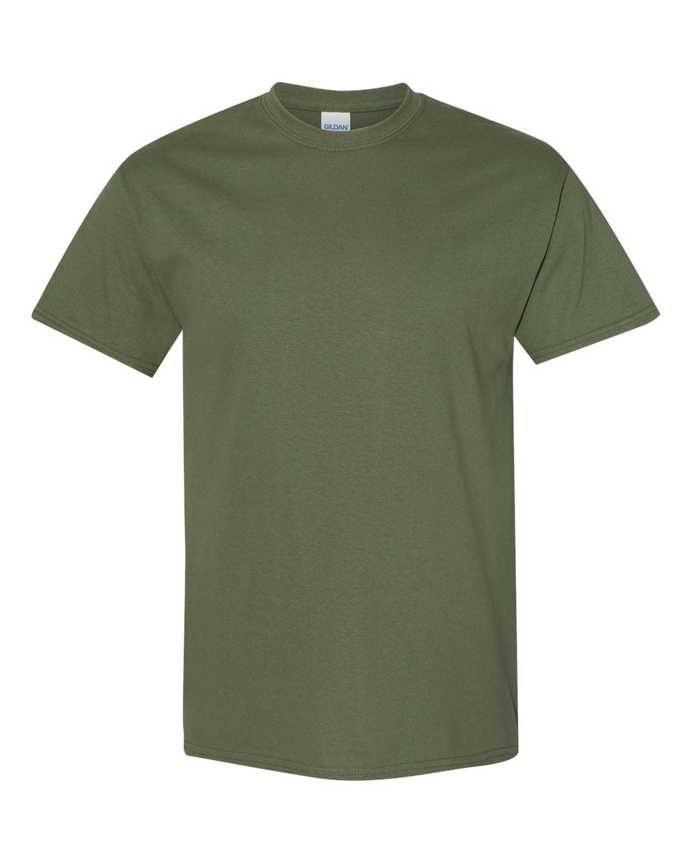 Gildan Heavy Cotton T Shirt Military Green XL