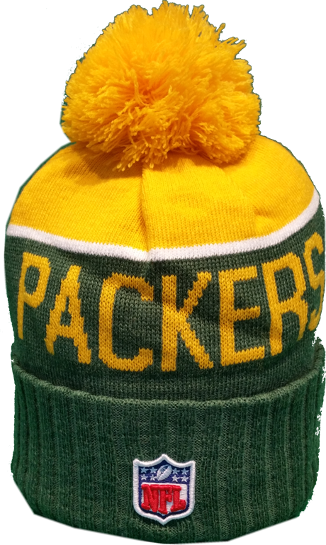 Green bay knit hat sales
