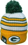 Green Bay Packers Traditional Stripe Pom Toque