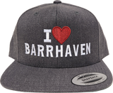 I Heart Barrhaven Snapback Dark Heather