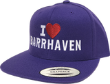 I Heart Barrhaven Snapback Purple