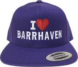 I Heart Barrhaven Snapback Purple