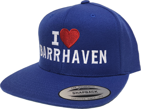 I Heart Barrhaven Snapback Royal