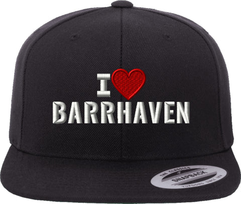 I (Heart) Barrhaven Snapback Black