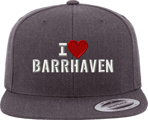 I (Heart) Barrhaven Snapback Dk Heather