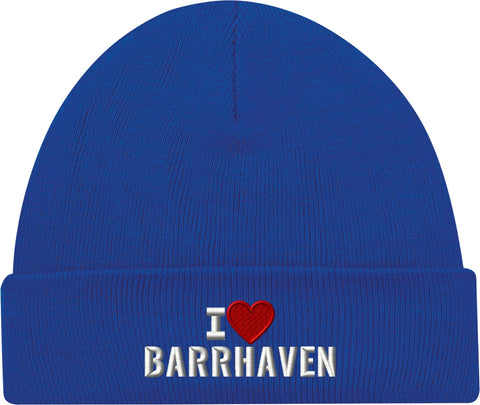 I (Heart) Barrhaven Toque Royal Blue