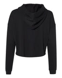 Independent Trading Co. - Women's Lightweight Cropped Hoodie Black