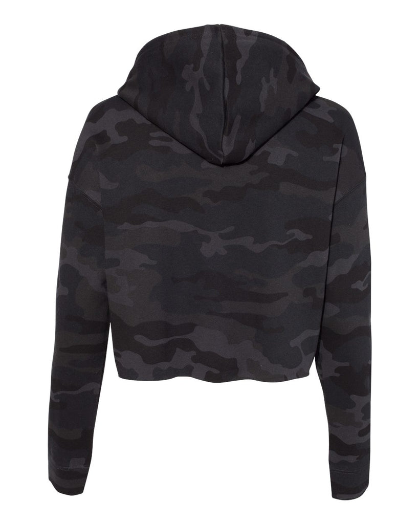 Camouflage cropped hoodie shop