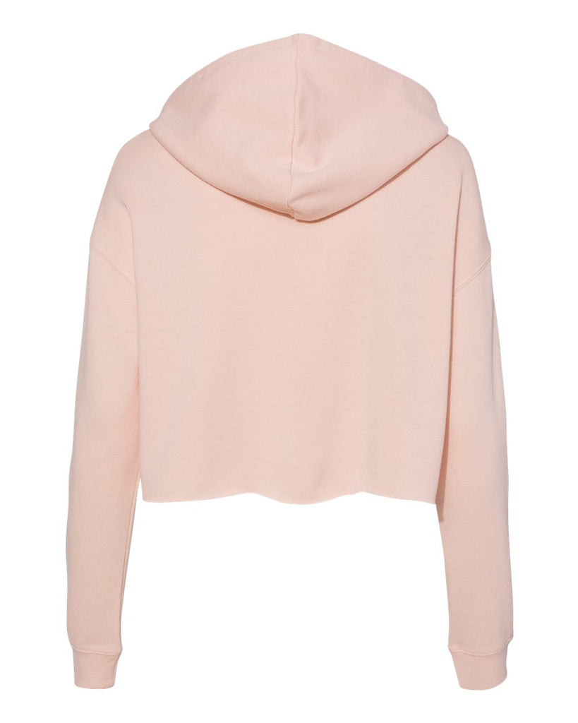 Independent Trading Co. Women s Lightweight Cropped Hoodie Blush