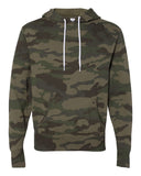 Independent Trading Co. - Unisex Lightweight Hooded Sweatshirt Forest Camo