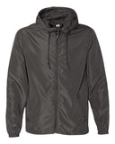Independent Unisex Lightweight Windbreaker Full-Zip Jacket Graphite