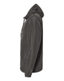 Independent Unisex Lightweight Windbreaker Full-Zip Jacket Graphite