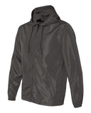 Independent Unisex Lightweight Windbreaker Full-Zip Jacket Graphite