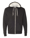 Independent Trading Co. - Unisex Sherpa-Lined Hooded Sweatshirt Charcoal Heather