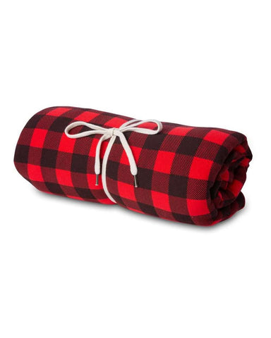 Independent Trading Co. - Special Blend Blanket Red Buffalo Plaid