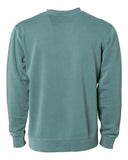 Independent Trading Co. Heavyweight Pigment-Dyed Crewneck Alpine Green