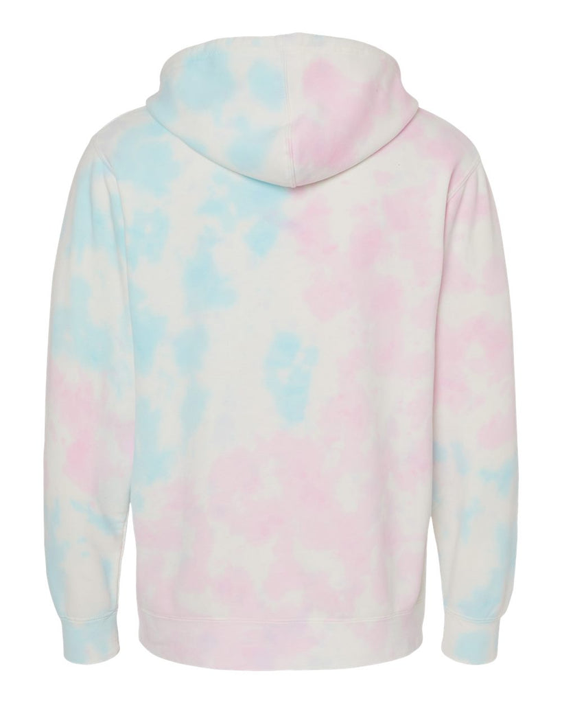 Cotton candy tie dye hoodie hotsell