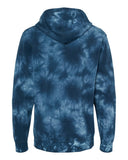 Independent Trading Co. Midweight Tie-Dyed Hooded Sweatshirt Navy