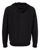 Independent Trading Co. - Icon Unisex Lightweight Loopback Terry Full Zip Hood Black