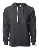 Independent Trading Co. - Icon Unisex Lightweight Loopback Terry Hood Charcoal Heather
