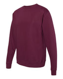 Independent Trading Co. Midweight Crewneck Sweatshirt Maroon