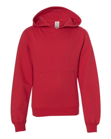Youth Independent Midweight Hoodie Red