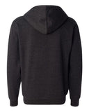 Independent Trading Co. Midweight Full Zip Hooded Sweatshirt Charcoal Heather