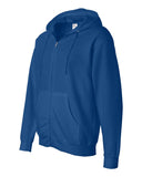 Independent Trading Co. Midweight Full Zip Hooded Sweatshirt Royal